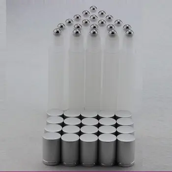 15 ml matte химикалка бутилка за крема за очи, покрита със стоманена топка с маслен покритие за течна Козметика