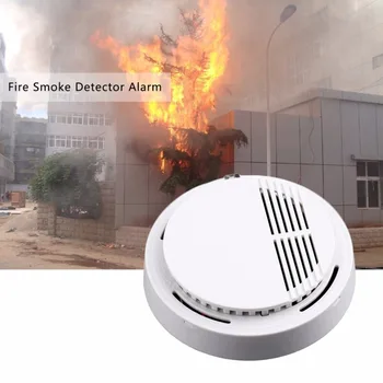5шт 10шт Сензор за Дим Аларма Чувствителна Фотоелектричния Независим Пожарникар Детектор за Дим за домашна аларма