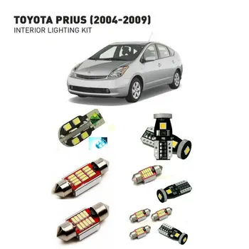 Led вътрешни светлини За Toyota prius 2004-2009 10 бр. Led Светлини За Автомобили с комплект за осветление на автомобилни лампи Canbus