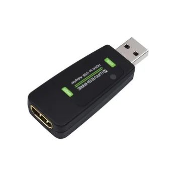Адаптер HDMI-USB, USB-порт, Карта, заснемане на видео с висока разделителна способност HDMI, за игри / стрийминг / Камери