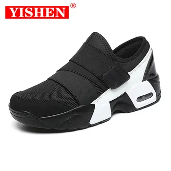 Дамски ежедневни Обувки YISHEN, дишаща пешеходната обувки с Възглавница, Модни Маратонки За Жени, Zapatos De Mujer, Маратонки На Платформа