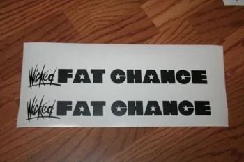 За Wicked FAT CHANCE изрежете стикер за рамката на мтв! Дебели градски цикли, Йо Еди