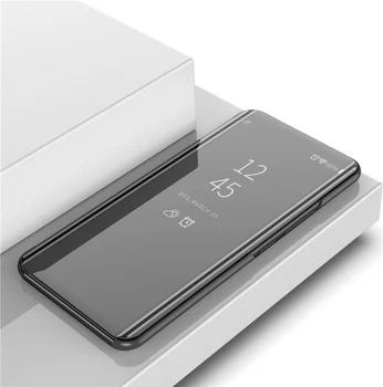 Калъф Redmi note 9 Pro 9S Note9 Pro Max Луксозен Калъф с Панти Поставка и Огледало за Гледане, една Чанта-Кобур, Кожен Калъф за Xiaomi Redmi Note 9S