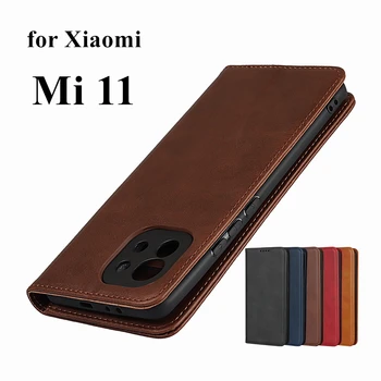 Кожен калъф за Xiaomi Mi 11 6,81 