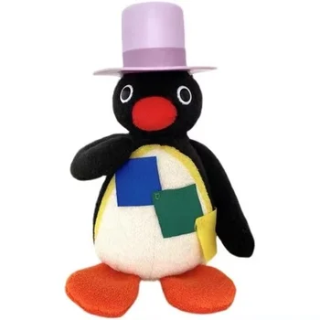 Нов Kawai Сладък Пингу Пингвин Магьосник на Плюшено мече За Момичета, Момчета, Детски Плюшени Играчки Животни-Детски Подаръци 25 СМ
