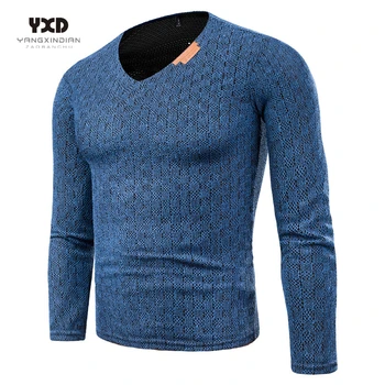 Плюс размер 6XL Мъжки корейски дрехи Мъжки Пуловер Пуловер, Мъжки окото Оборудвана Вязаный Жилетка Пуловер Спортен Фитнес Зала Джоггеры Блузи Трико