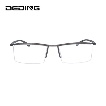 Рафтинг Половината от Рамки За Очила Рамки Мъжки Маркови Дизайнерски Очила По Рецепта на Бизнес Модерни Оптични Очила DD0751
